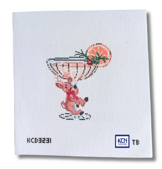 Reindeer with Cocktail