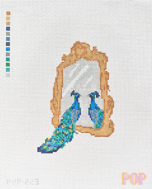 Peacock Mirror - Château Gone Wild