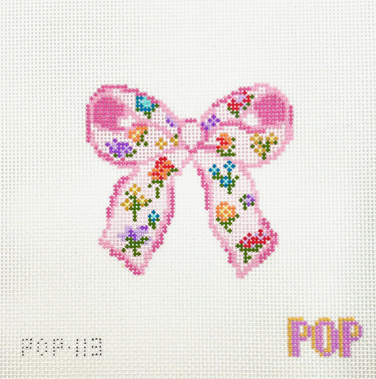 Floral Bow - Pink