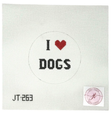 I Love Dogs Round (Trunk Show)