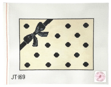 Dot/Bow Clutch (Trunk Show)