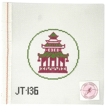 Pink/Green Pagoda (Trunk Show)