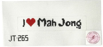 I Love Mah Jong Keyfob (Trunk Show)
