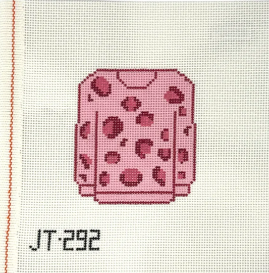 Pink Leopard Sweater (Trunk Show)