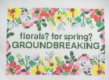 Florals for Spring? Groundbreaking (Gentry)