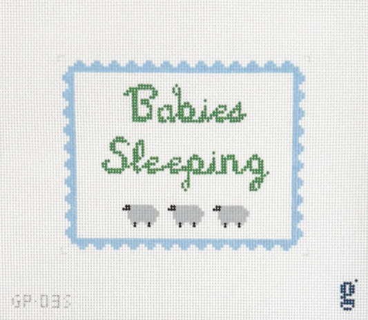 Babies Sleeping Blue Sheep