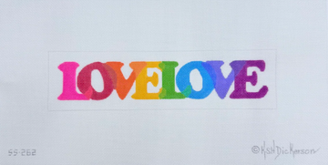 LOVELOVE Letters in Rainbow (Trunk Show)
