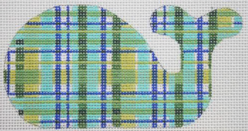 Mini Whale - Madras - Bright Blues & Greens (Trunk Show)
