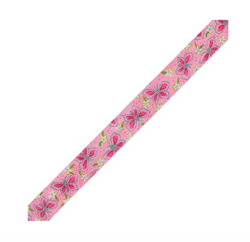 Belt - Lilly-Inspired Butterflies - Hot Pink, Turquoise, Lime (Trunk Show)