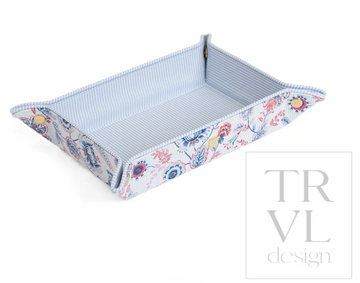 Large Gloss Snap Tray Newport Floral