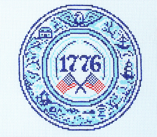 Blue Willow 250th Anniversary Ornament