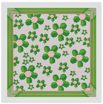 Flower Power Pink & Green (Trunk Show)