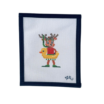 Swimming Reindeer - Trunk Show