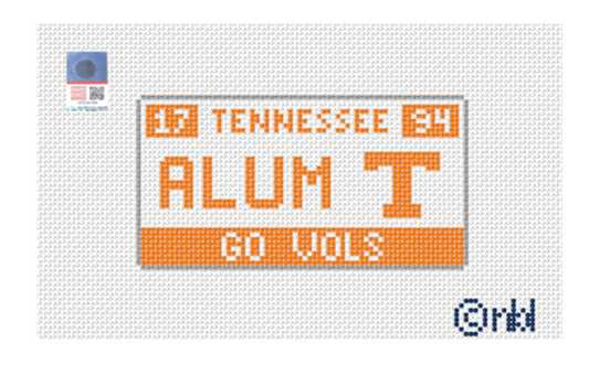 Tennessee Alum License Plate