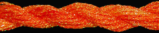 ThreadworX #12 Overdyed Metallic 910710 Orange Swirl