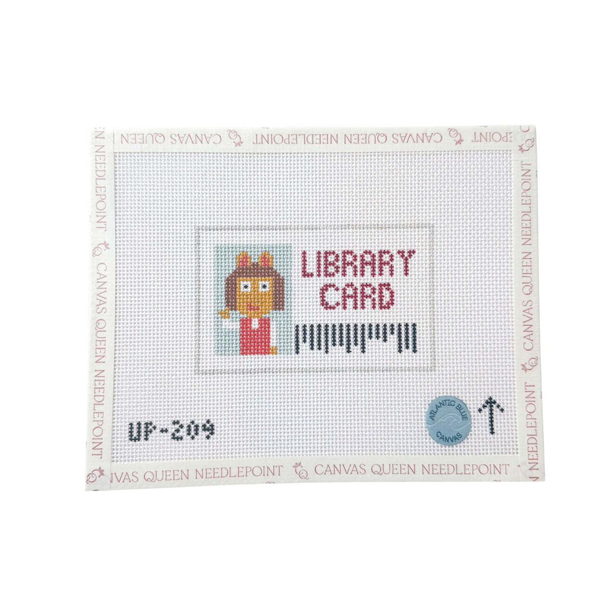 Dws Library Card DW Library Card – Canvas Queen Needlepoint