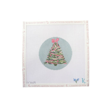 Tree Ornament Round (Blue)
