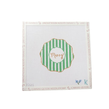 Holiday Stripes-Merry