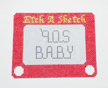 90s Baby Etch a Sketch