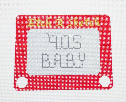 90s Baby Etch a Sketch