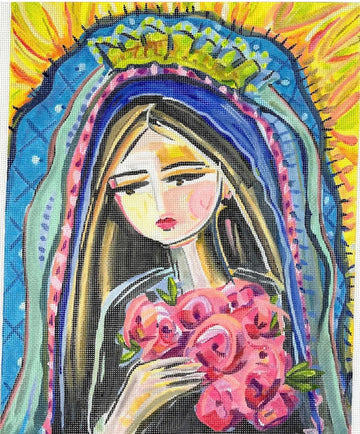 Our Lady of Guadalupe and Castilian Roses (Trunk Show)