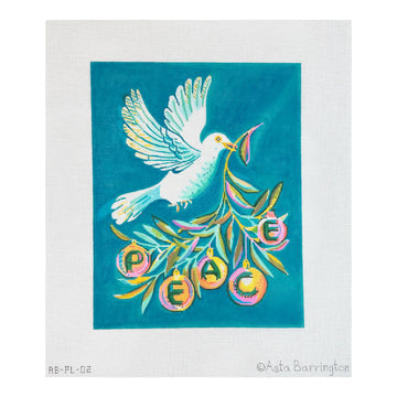 Dove with Olive Branch and Peace Ornaments (Trunk Show)