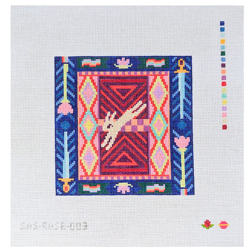 Leaping Bunny Tapestry (Trunk Show)