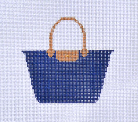 Navy Tote Purse