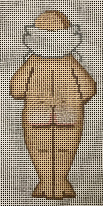 Naked Santa Backside