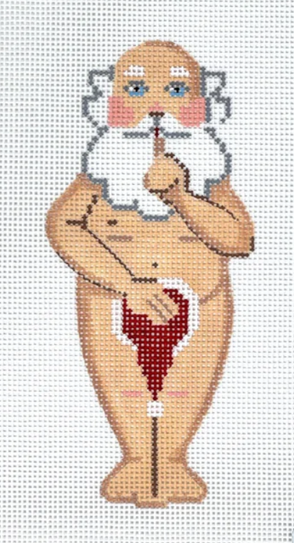 Naked Santa with Hat