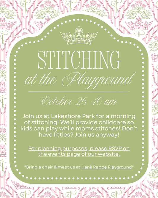 Playground Stitch Day October 26